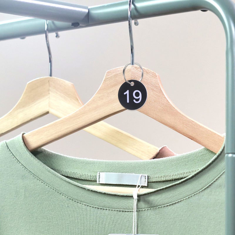 100 Sets Round Number Tags Number Tags Portable Number Tags Hanging Number Tags with - Image 3