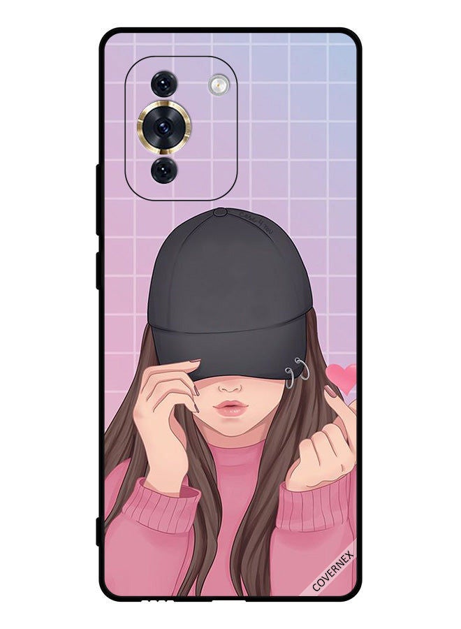 Covernex Protective Case Cover For Huawei Nova 10 Snap Love Cap Girl - Image 1