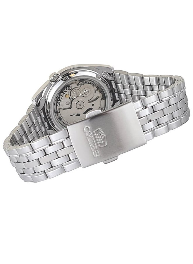 Seiko Men's Analog Round Shape Stainless Steel Automatic Wrist Watch SNK385K1 - 37 mm  - Image 3