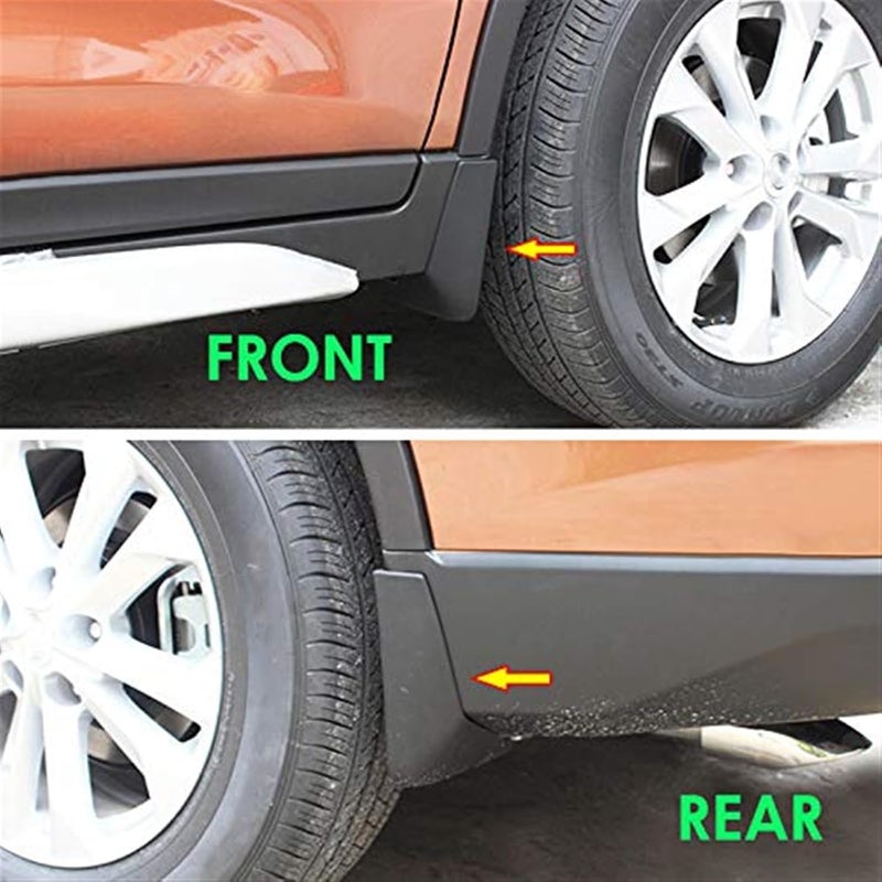 Yurefax Molded Car Mud Flaps for Nissan X-Trail and Rouge - Image 2