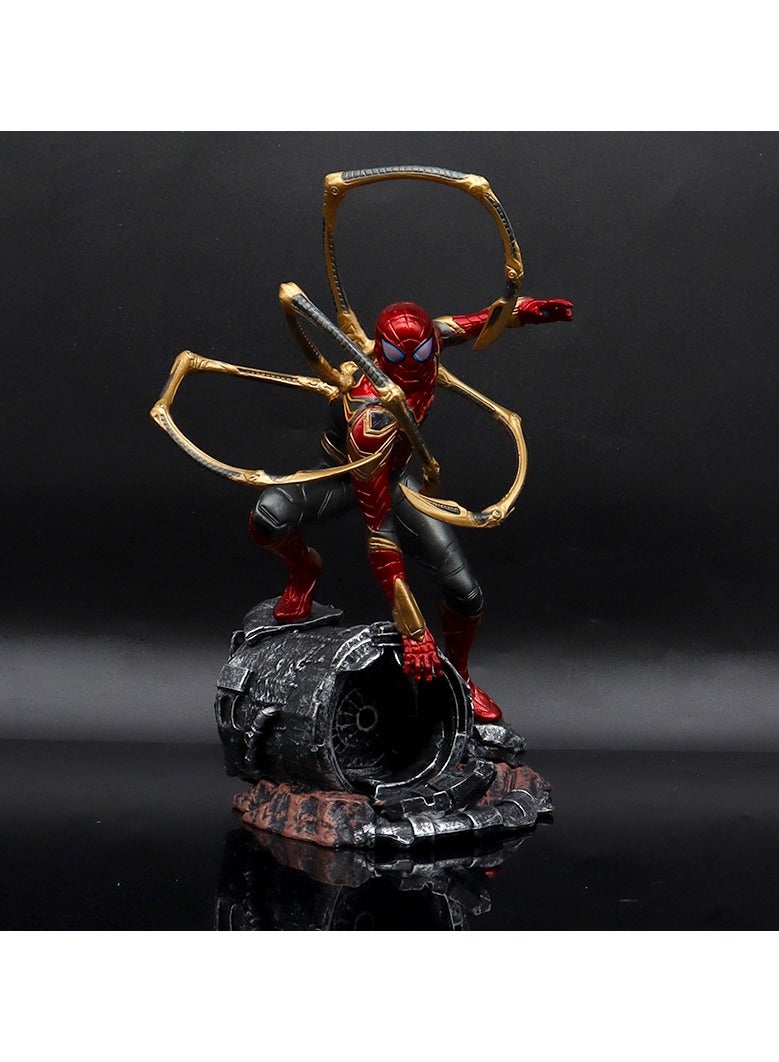عام مجسم أنمي للرجل العنكبوت من السلسلة "لا مكان للعودة" للأبطال الشرس، مجموعة ديكورات للمجسمات، موديلات لأبطال فينجرز الكبرى من وي. - Image 1