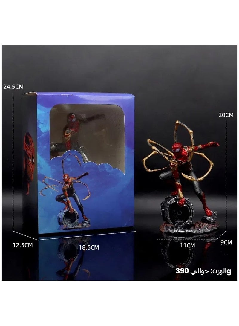 عام مجسم أنمي للرجل العنكبوت من السلسلة "لا مكان للعودة" للأبطال الشرس، مجموعة ديكورات للمجسمات، موديلات لأبطال فينجرز الكبرى من وي. - Image 3