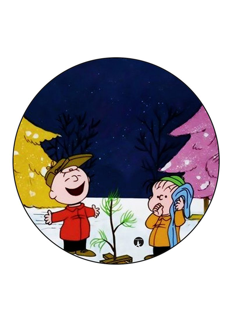 Snoopy Printed Mouse Pad Multicolour