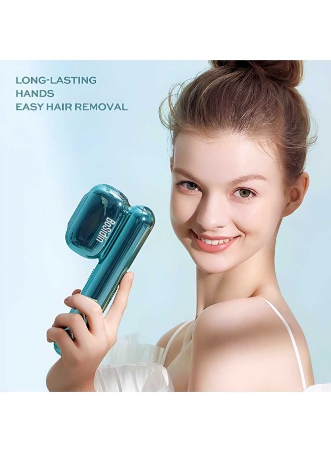 BoSidin IPL Ultra-light Laser Hair Removal Device with Full light Wave Technology, Unlimited Flashes and Sapphire Ice Cooling System for Face, Arms, Underams and Legs - Image 2