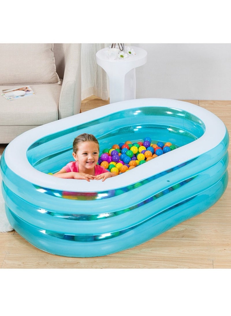 Swimming Pool for Kids and Adults Thickened Inflatable Swimming Kiddie Pool Outdoor Inflatable Pool for Family Backyard,Water Party - Image 3