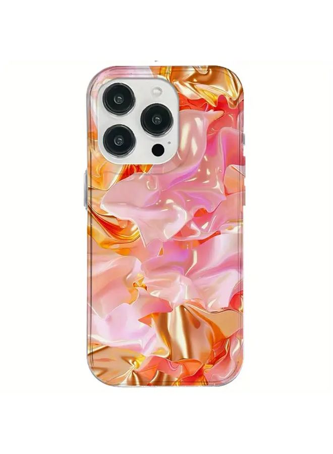 White Drop Resistant Stand Holder Ring Grip Phone Case For Apple IPhone 16 Pro Max - Image 5