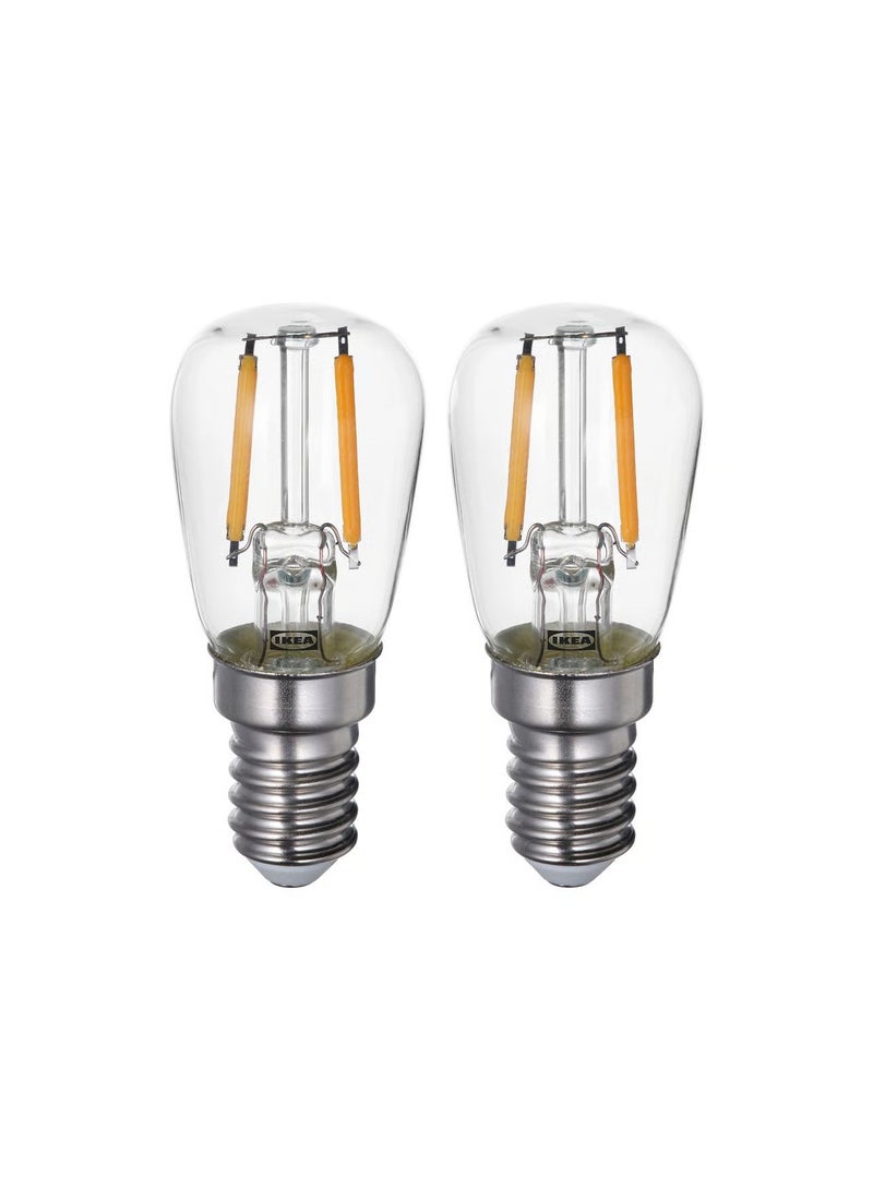 LUNNOM LED Bulb, Candle Bulbs Small Screw, Warm yellow light., E14, 0.9w, 100Lumen, Last Up To 15000H - Image 3