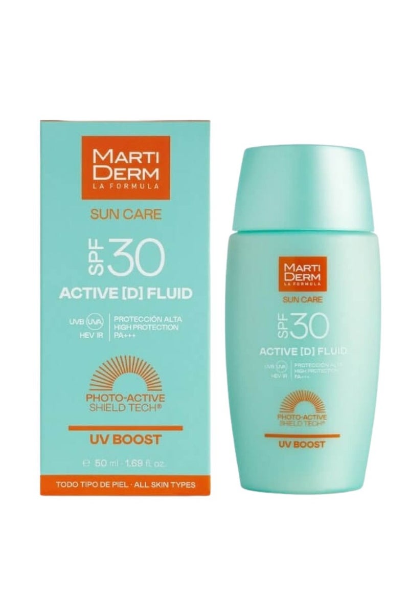 مارتيديرم واقي شمس سائل من مارتيديرم SPF30 Active [D] 50 مل - Image 2