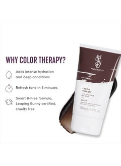 Madison Reed Color Therapy, Caffe, Color Depositing Hair Mask & Deep Conditioning Treatment, Intensely Hydrating, Refreshes Color & Tone, Keratin & Argan Oil, 4 Fl Oz (118 mL)  - Image 2