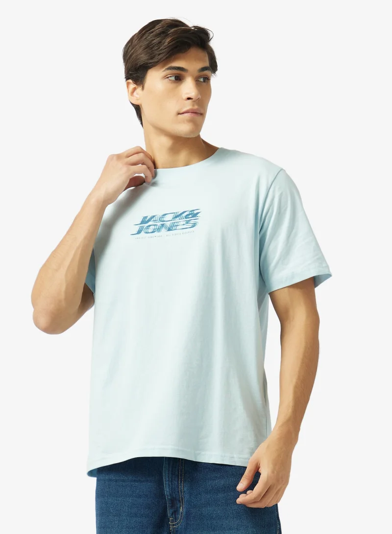 JACK & JONES Logo Crew Neck T-Shirt