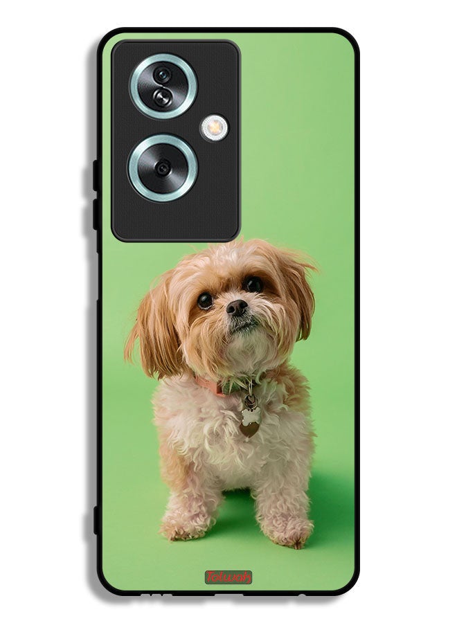 Tolwak Oppo A2 Protective Case Cover Cute Puppy - Image 1