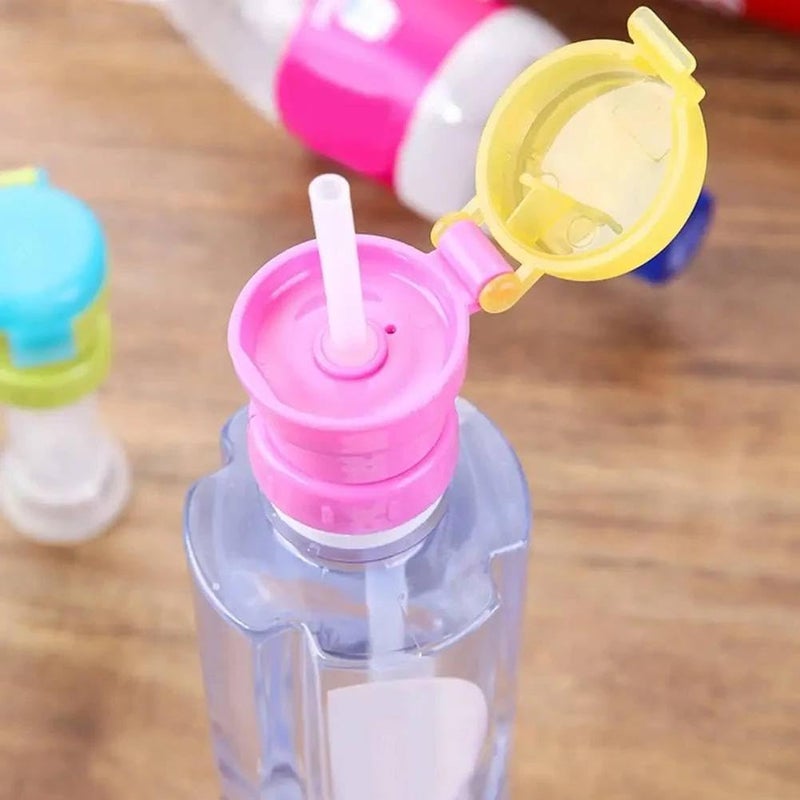 Silicone Straw with Lid - Fits All Small Bottles - Image 3