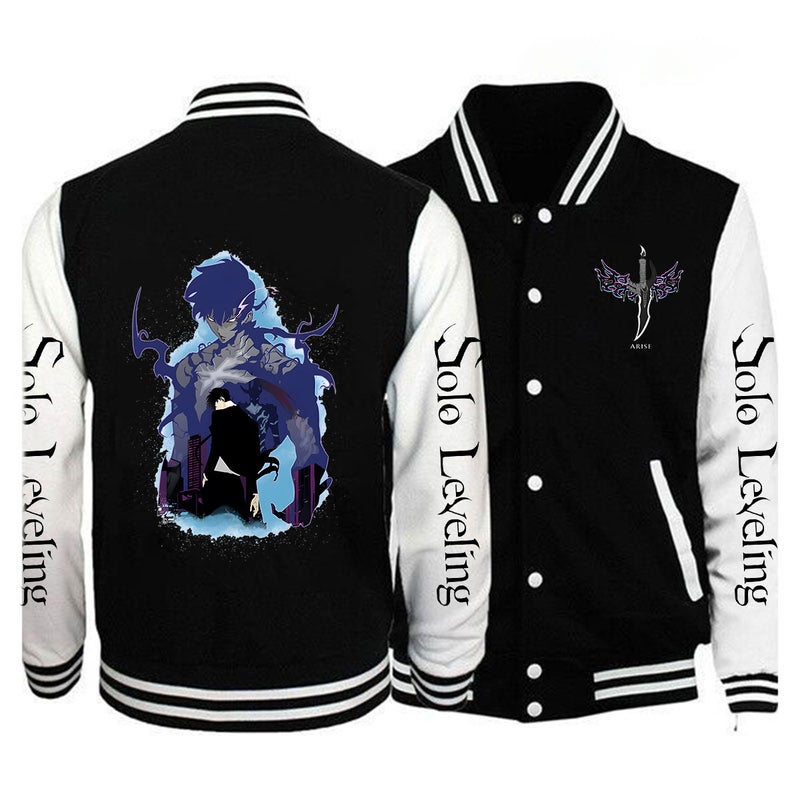 Solo Leveling I Upgrade Trendyy Baseball Shirts Men'S And Women'S Spring And Autum Casual Sportswear Alone - Image 4