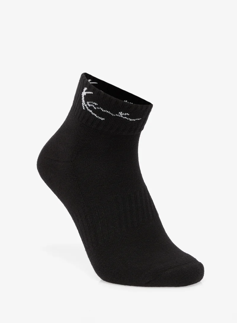 Karl Kani  6 Pack Signature Ankle Socks for Men | Best Price UAE