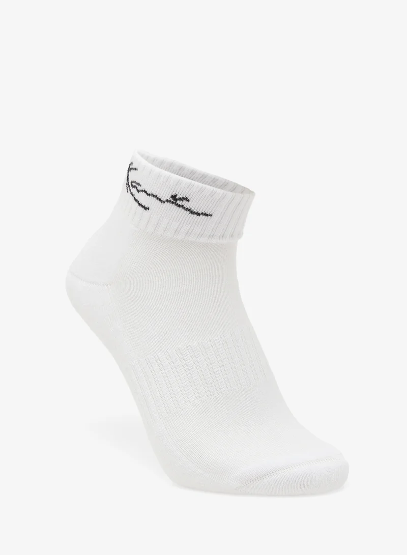 Karl Kani  6 Pack Signature Ankle Socks for Men | Best Price UAE