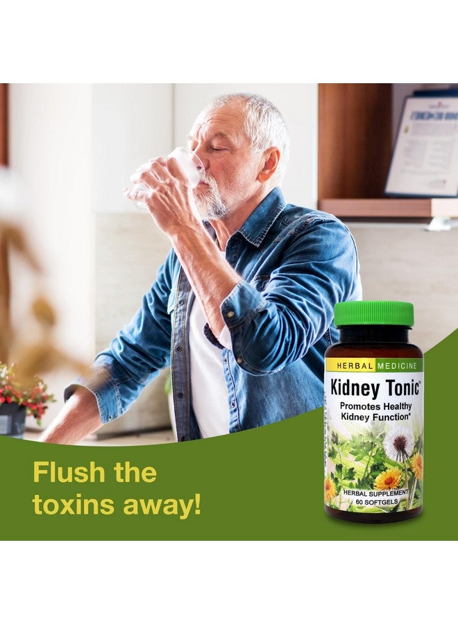 Herbs Etc. Kidney Tonic Softgels - Function Supplement - Natural with Dandelion, Saw Palmetto & Parsley - 60 Softgels (60 Servings) - Image 3