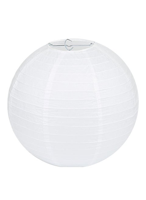 Lihao 12 Inch White Round Paper Lanterns 10 Pack
