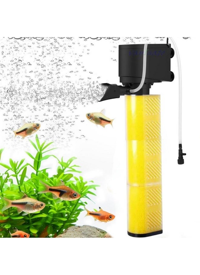 VAYINATO VAYINATO Sobo Wp-6001 Aquarium Internal Filter for Fish Tank, Power : 40W, Flow : 2800L/H, Suitable Upto 4 Feet Tank  - Image 1