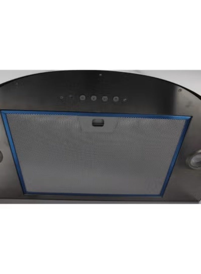 فابر Kitchen Cooker Hood, 90 cm Wall-Mount, 740 m³/h Suction Power, 3 Speed + Intensive, Electronic Buttons, LED Lighting, Matte Black Curved - VEIL BK A90 ( Made in Italy ) Wall Fixed 250 W 110.0324.954 Matte Black - Image 4