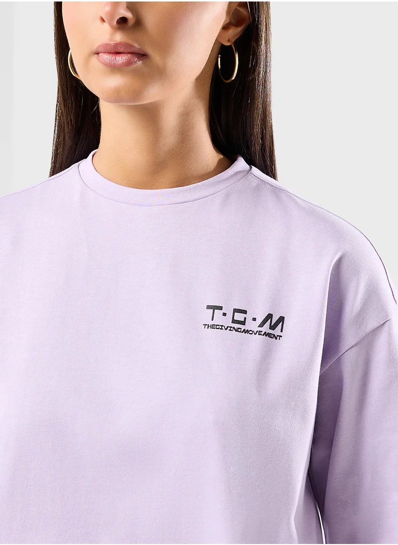 The Giving Movement Recycled Boxy T-Shirt