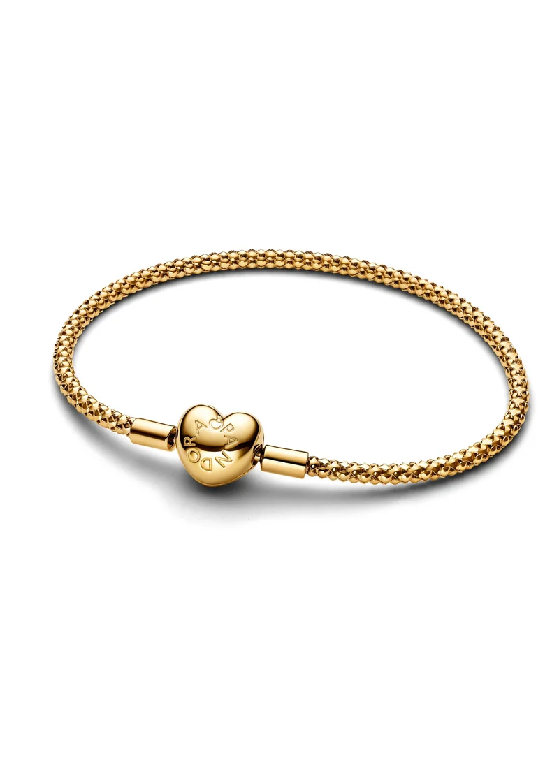 باندورا سوار سلسلة مرصع بقفل على شكل قلب