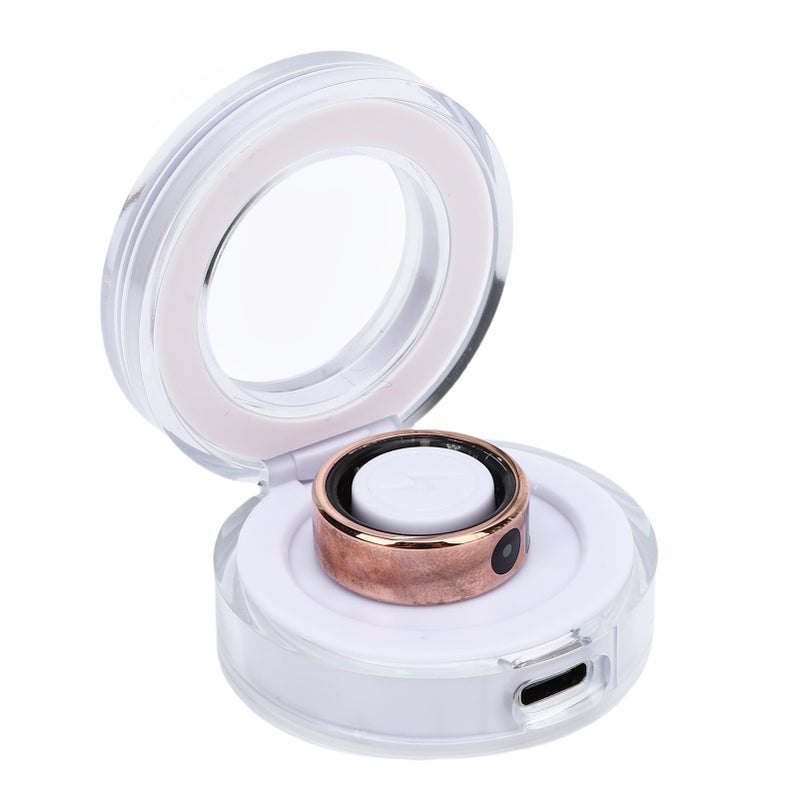Smart Ring: 5ATM Waterproof, Touch Display, Multiple Sports Modes - Smart Entertainment Control, APP Data Sync for Fitness Enthusiasts, Daily Wear & Water Activities - Image 2