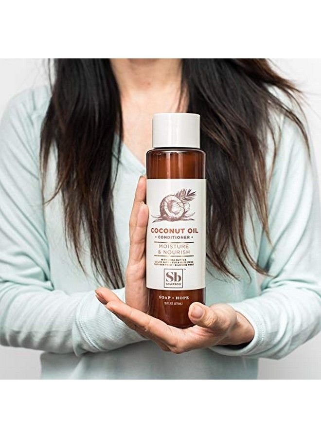 Soapbox Conditioner Coconut Oil With Shea Butter 3 Count - Image 4