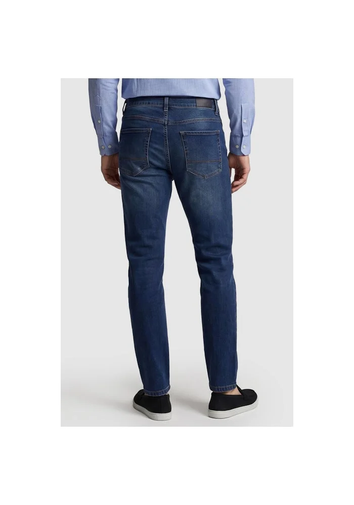 R&b  Washed Skinny Fit Jeans with Button Closure for Men | Best Price UAE