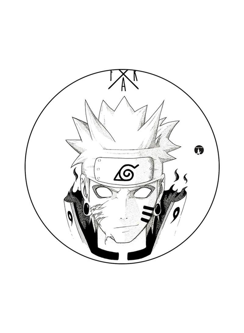 RKN Anime Naruto Print Mouse Pad Multicolour
