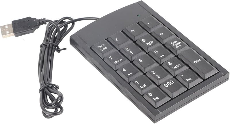 Numeric Keyboard for Laptop Calculator Pad for Computer USB 14×9×2 Portable USB Numeric Keypad Number Keyboard for Laptop Computer - Image 2