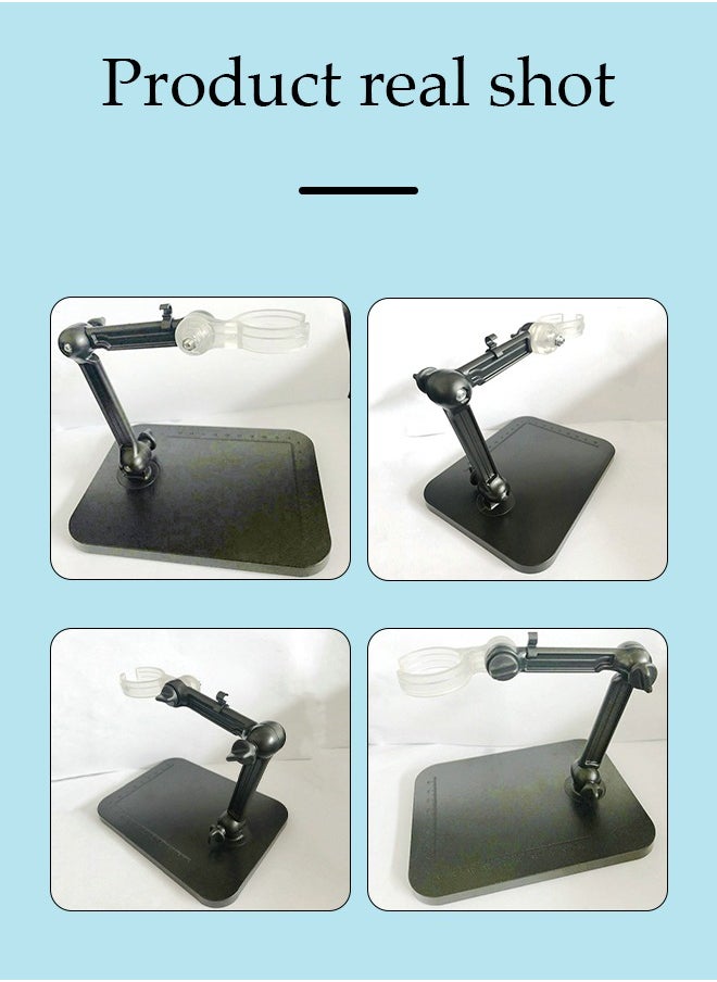 Loquat Aluminum Alloy Microscope Stand Holder for USB Digital Microscope, Stable Metal Stand Bracket , Support Adjusted 360° Easy to Focus  - Image 5