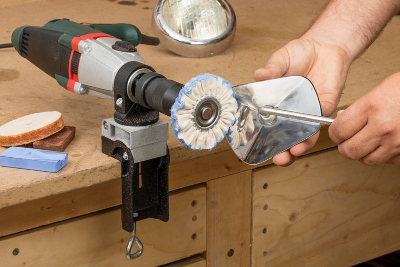 Wolfcraft 2178000 Hobby Polishing Set for Polishing Metals/Plastics/Marble - Image 2