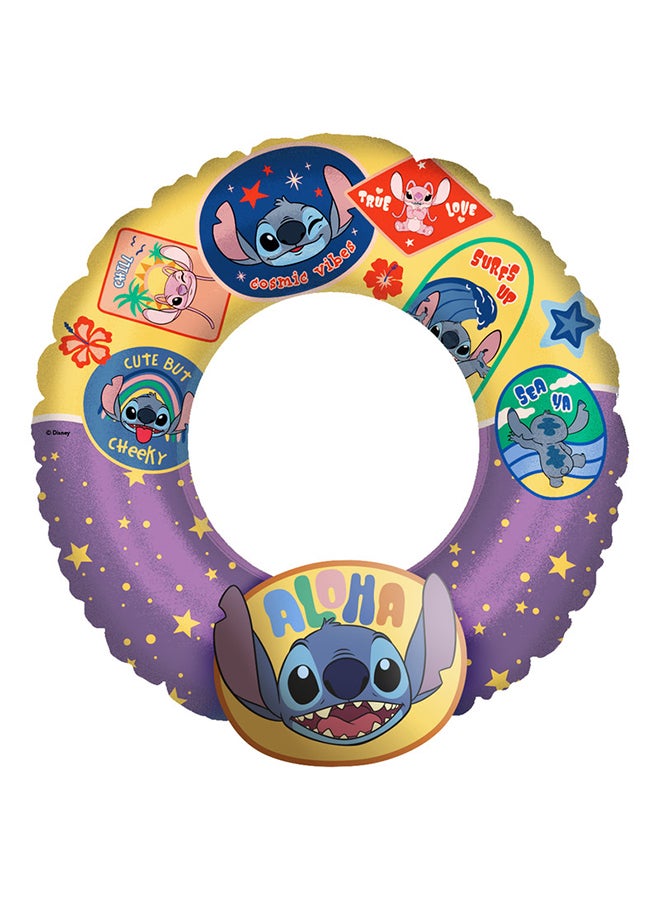 EOLO DISNEY 3D SWIM RING  - STICH - PACKED IN COLOR BOX - 50 CM Wide - Image 2