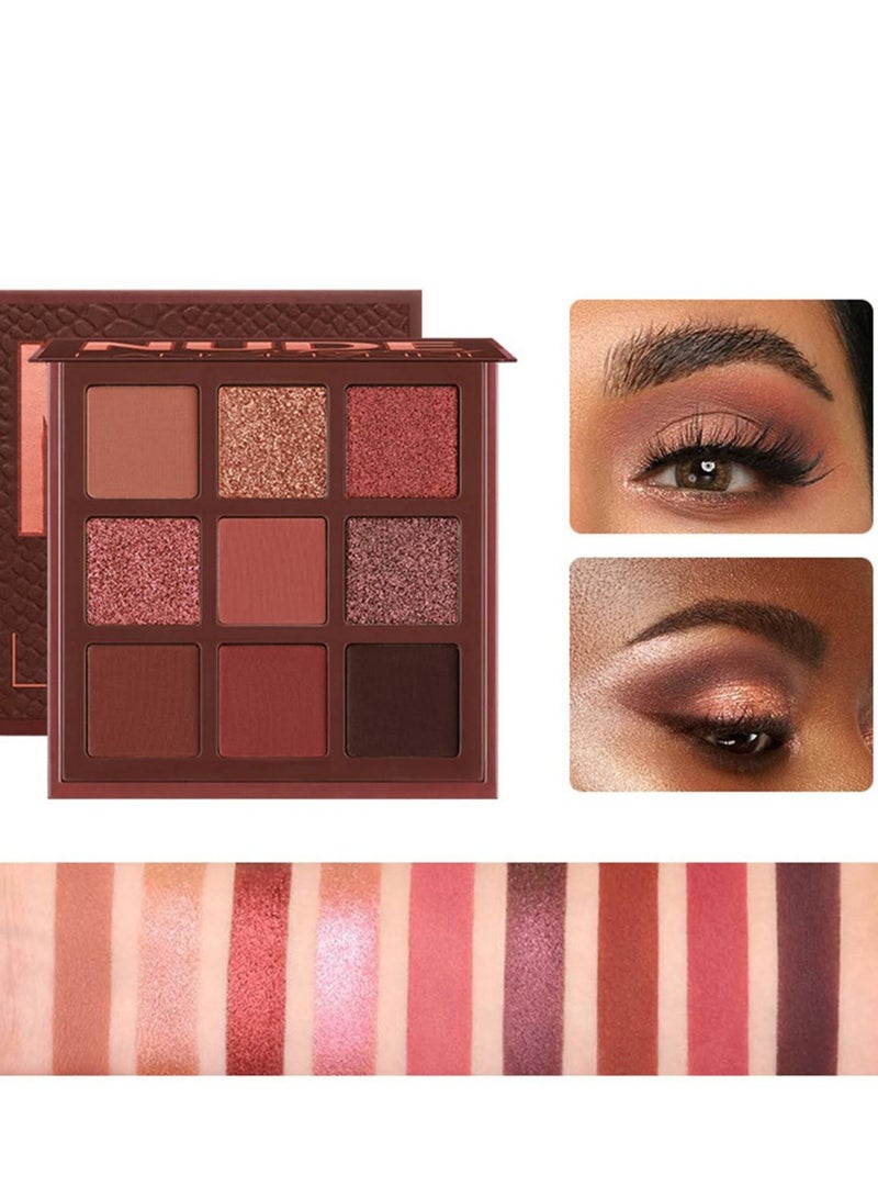 Generic 9 Color Long-Lasting Eye Shadow Multicolour 
