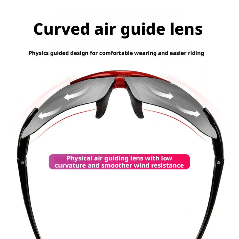 Cycling Protective Windproof Glasses for Men Women, Polarized Sport Sunglasses - Image 4