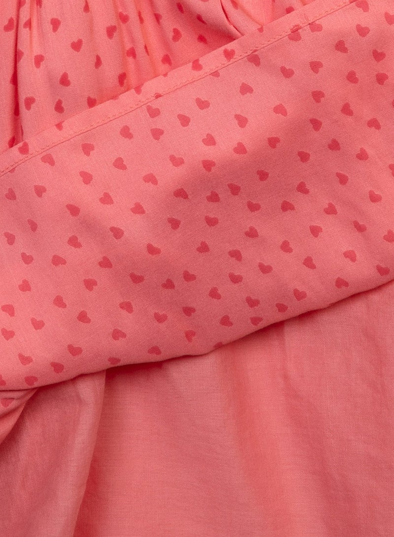 MINOTI Tiered Heart Dress - Image 3