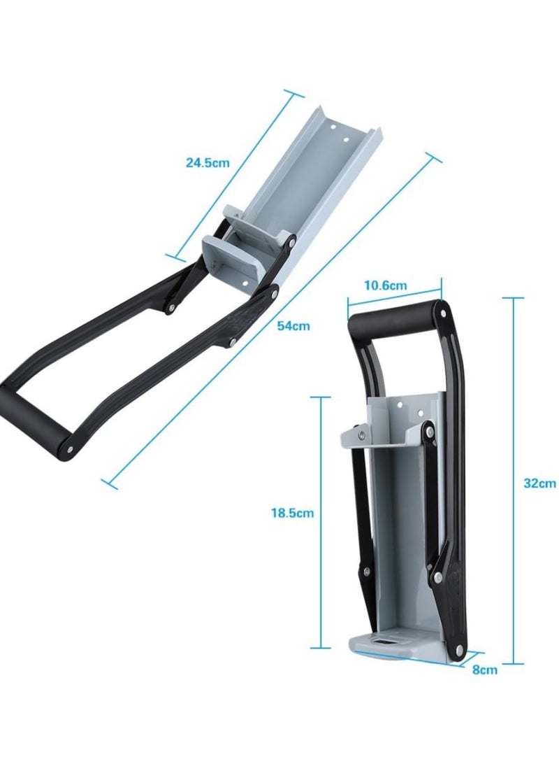 16oz Aluminum Can Crusher  Bottle Opener, Heavy Duty Wall Mounted Metal Beverage Smasher, Eco-friendly Recycling Tool - Image 5