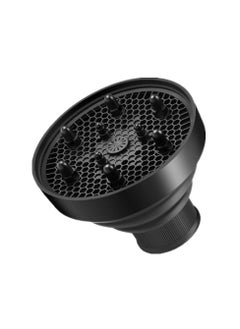 Generic 1pcs Hair Diffuser Attachment for Hair Dryer Travel Collapsible Portable Diffuser for Curly Hair Women .Airflow Attachment for Salon or Home Use with Nozzle 1.65-1.9In  - Image 1