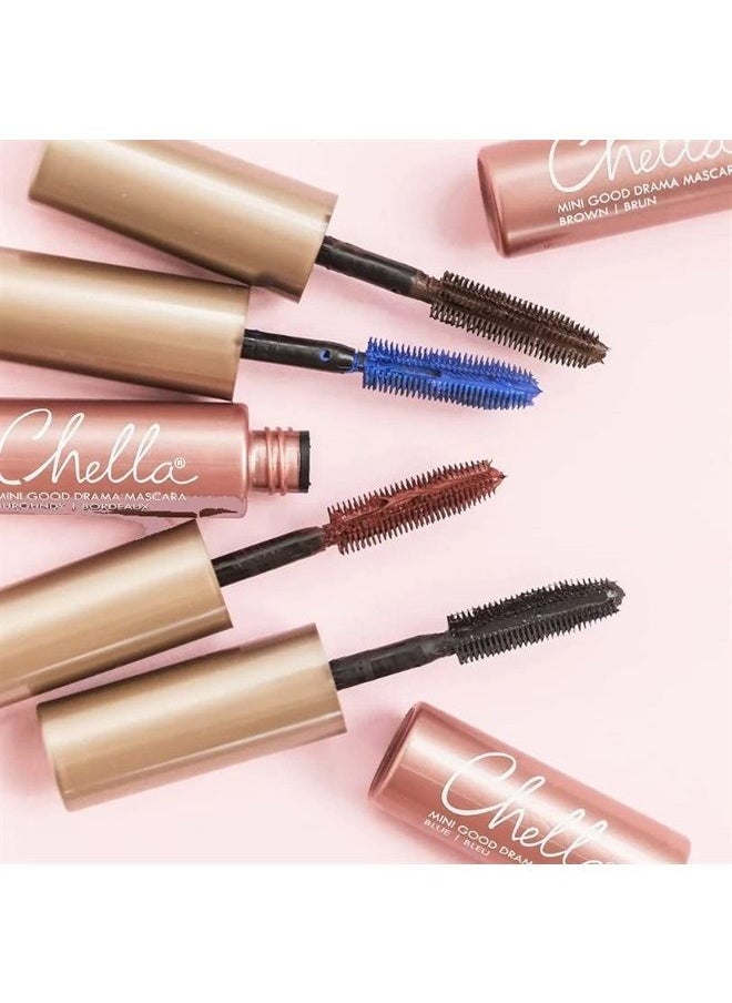 Chella - Good Drama Vegan Mascara, 0.33 Fl. Oz (Black) - Image 1