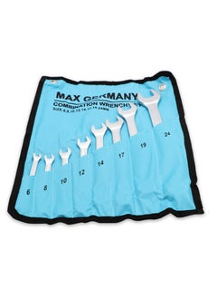 Max Germany Max Germany 3306-S8 Combination Spanner Set, 8 Pieces  - Image 1