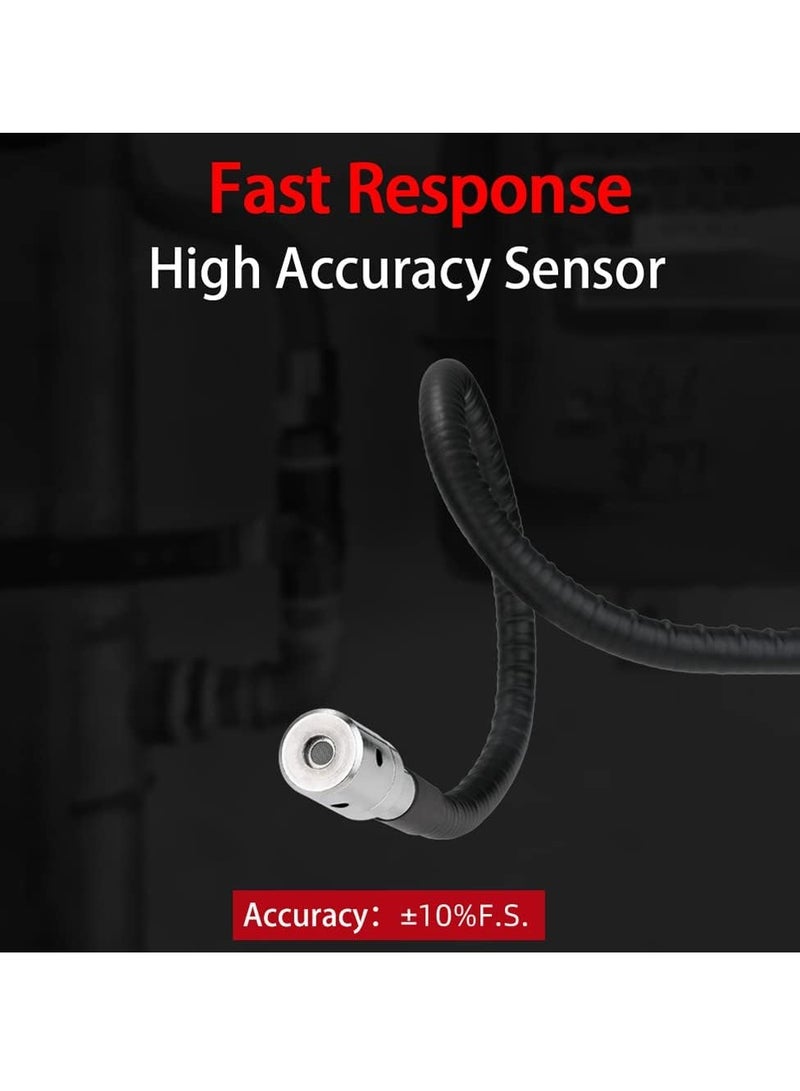 HABOTEST Ht601A Natural Gas Tester, Lightweight And Portable Natural Gas Leak Detector, Strong And Durable Gasoline Methane Tester For Pipelines, Fuel Tanks, Passenger Cabins Etc, (Rechargeable Version) - Image 3