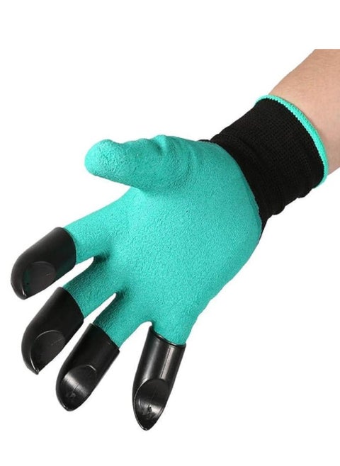Gardening and Gardening Gloves Gloves specially designed for use in garden and farm work. These gloves feature built-in claws on the fingertips that help in digging soil