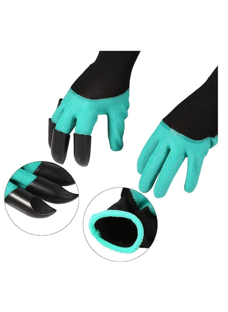 Generic - Gardening and Gardening Gloves Gloves specially designed for use in garden and farm work. These gloves feature built-in claws on the fingertips that help in digging soil - Image 1