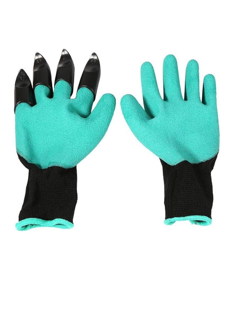 Generic - Gardening and Gardening Gloves Gloves specially designed for use in garden and farm work. These gloves feature built-in claws on the fingertips that help in digging soil - Image 1