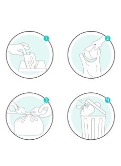 Bumble & Bird Bumble & Bird - Biodegradable Scented Nappy Bags - Pack of 100  - Image 2