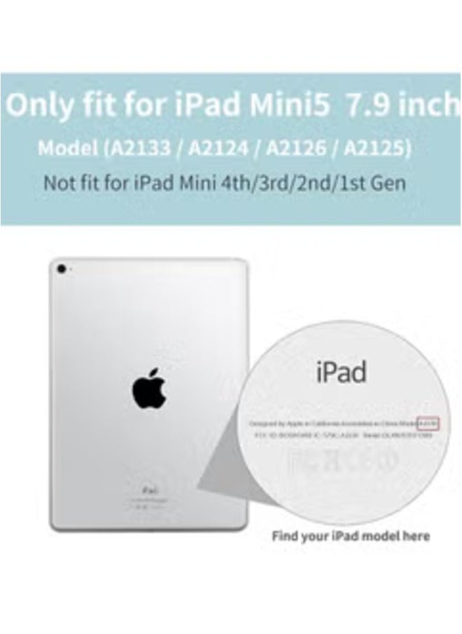 vesus Blue Protective Case for Apple iPad Mini 5 / Mini 4 â€“ Durable Cover with Stand and Custom Fit - Image 2