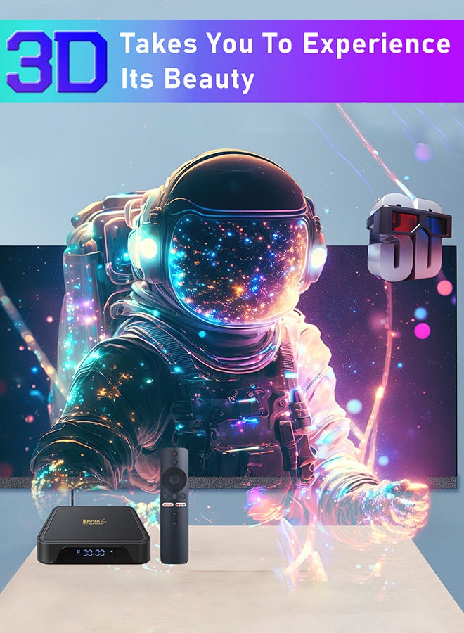 TV98 8K Ultra HD Android 14.0 2GB RAM 16GB ROM TV Box with Dual WIFI6 Bluetooth Smart Set Top Box - Image 3