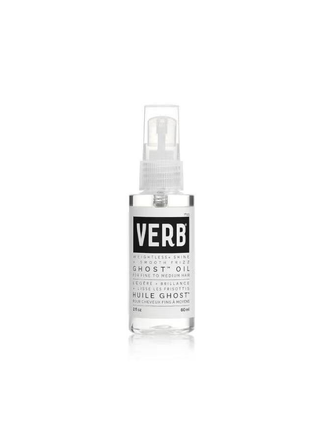 verb Ghost Oil 4 fl oz Weightless Hair Oil for Fine to Medium Hair Smooths Frizz Adds Shine No Parabens Gluten or Harmful Sulfates - Image 1