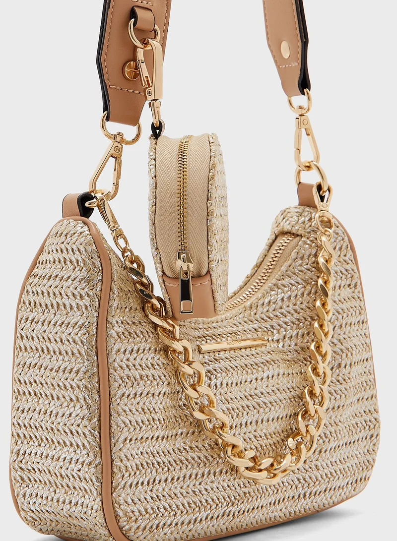 ALDO Zip Over Crossbody Bag