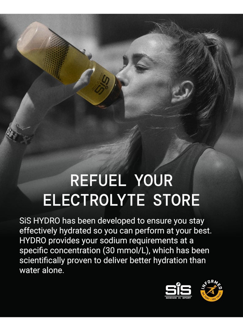 SIS Hydro Electrolyte Tablets | Sugar Free Hydration Tablets | Essential Electrolytes to Reduce Fatigue & Aid Rehydration | Gluten Free | Lemon Flavour, 3 X 20 X 4.5 G E - Image 3